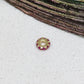 Wheel Spacer 14k Gold Micro Pave Ruby - SAR Gems