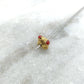 18 Carat Gold Coral Spacer Beads 7x10mm DIY Crafts