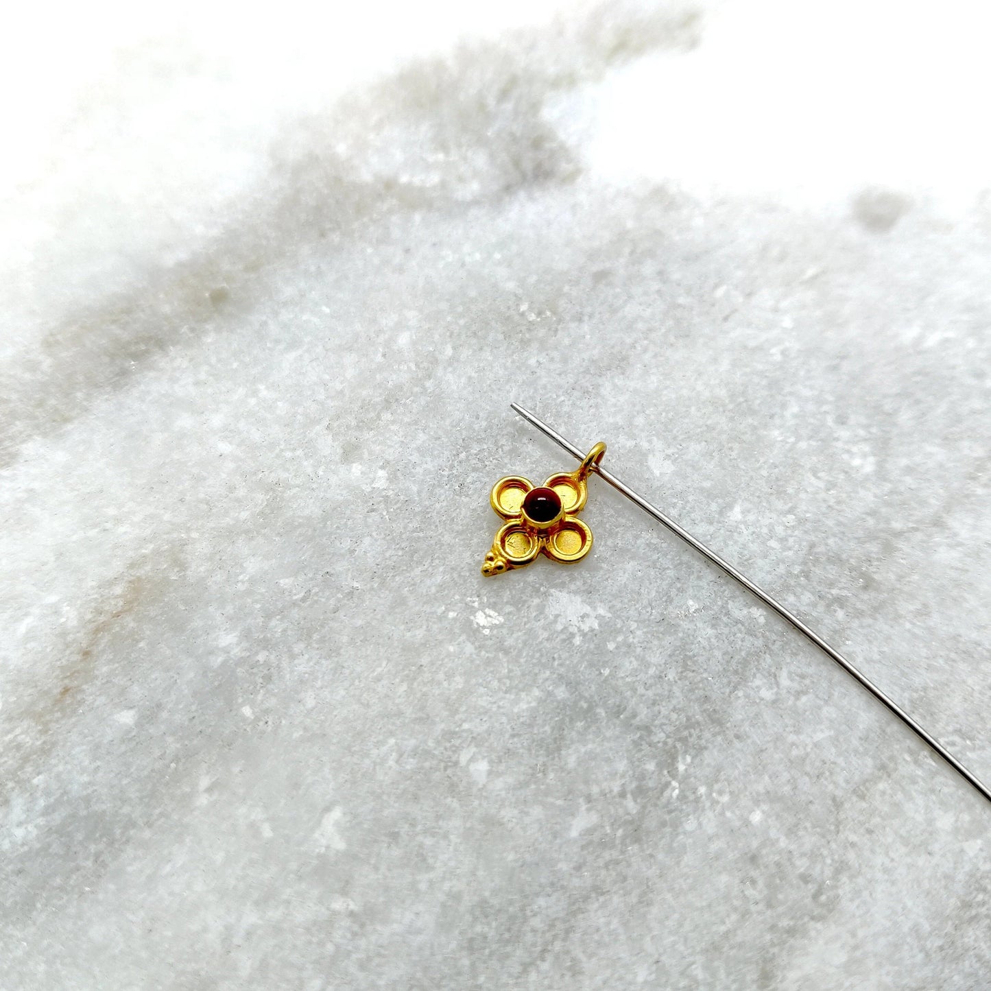 Handmade 18k Yellow Gold Charm jewelry