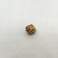18 Karat Gold Textured Ball Spacer Beads 7.5mm