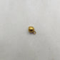 18k Solid Yellow Gold Ball Charm 5.5mm - Sar Gems