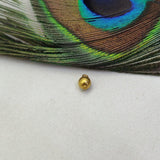 18k Solid Yellow Gold Ball Charm 5.5mm - Sar Gems