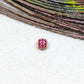 14k Solid Gold Ruby Ball Spacer Beads 4mm