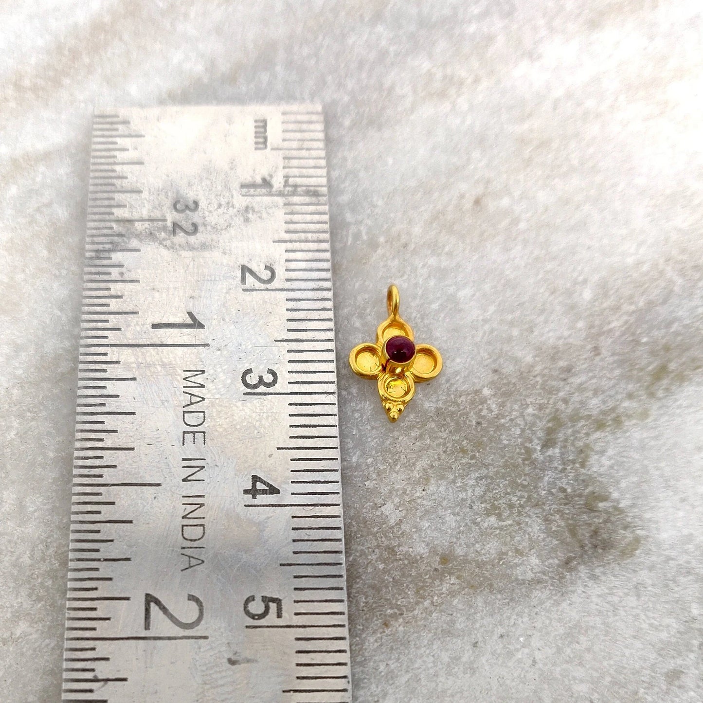 Handmade 18k Yellow Gold Charm jewelry