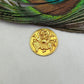 Ancient Coin 18K Yellow Gold Charm Handmade Vintage - SAR Gems