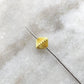 18K Gold Fluted Round Spacer Beads 9x10mm