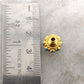 18 Karat Gold Rondelle Spacer Beads 10x9mm