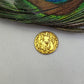 18K Gold Coin 17MM Necklace Coin Charm