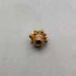 18 Karat Gold Vintage Fancy Rondelle Spacer Beads