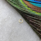18 Karat Solid Gold Jump Ring Jewelry Rings Sold as 10 Pcs