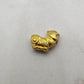 18k Solid Yellow Gold Animal Spacer Charm Pendant 13.5x18mm - Sar Gems