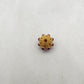 18 Carat Gold Ruby Antique Spacer Beads 10x9mm