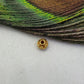 18 Karat Gold Rondelle Spacer Beads Jewelry Use 5mm