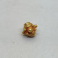 18 Karat Gold Vintage Fancy Rondelle Spacer Beads