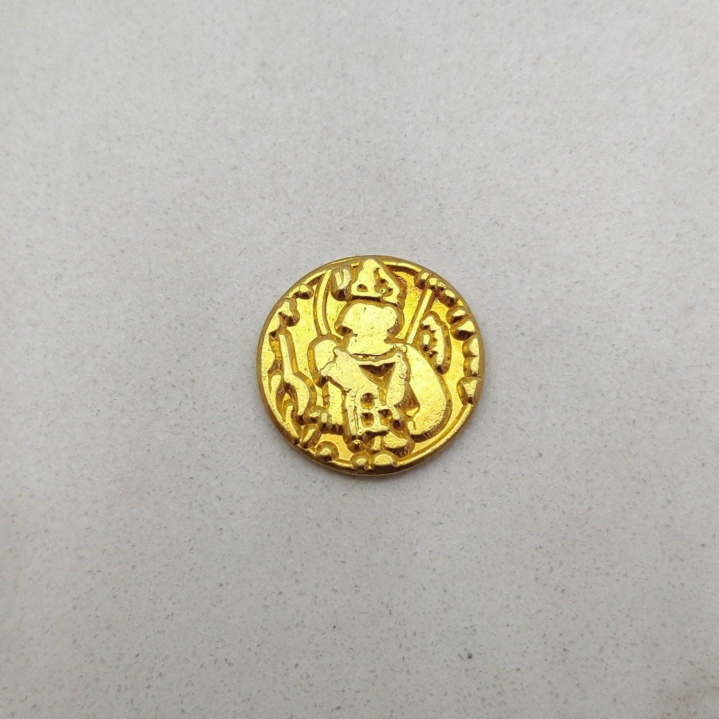 18 Karat Gold-Plated Charm Finding Jewelry Supplies Antique