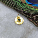 Radiant 18K Gold Fancy Charm 10x12mm