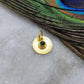 18k Solid Yellow Gold Fancy Charm Pendant 10x12mm - Sar Gems