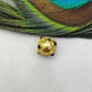 18 Carat Gold Emerald Beads-10 MM