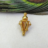 18k Solid Gold Fancy Pendant