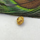 18K Gold Ball Spacer Beads 9x8mm