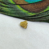 18KT Solid Yellow Gold Filigree Fancy Gold Spacer Bead Components 6x7mm