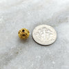 Round 18k Gold Spacer Bead 8mm - view 3