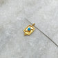 18k Yellow Gold Charm Pendant Studded With Stone