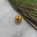 18 Karat Yellow Gold Spacer Ball Beads Jewelry Making Supplies 10mm