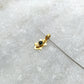 Handmade 18k Yellow Gold Charm 5X10MM