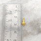 18K Solid Yellow Gold Fancy Charm 11x5mm - Sar Gems