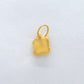 Hydro Sapphire 18K Yellow Gold Charm Pendant