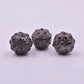 925 Sterling Silver Ruby Spacer Finding Beads