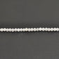 Natural White Quartz Round Faceted Gemstone Beads 15" - SAR Gems