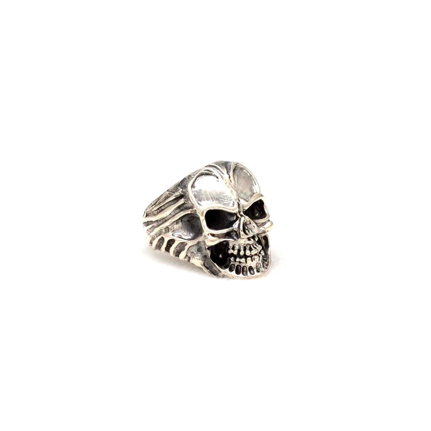 Silver Skull Ring Size 9 - SAR Gems