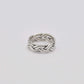 Silver Woven Ring Size 12 - SAR Gems