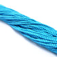 Blue Turquoise Round Gemstone 3-3.5mm Beads 12.5 inch - SAR Gems