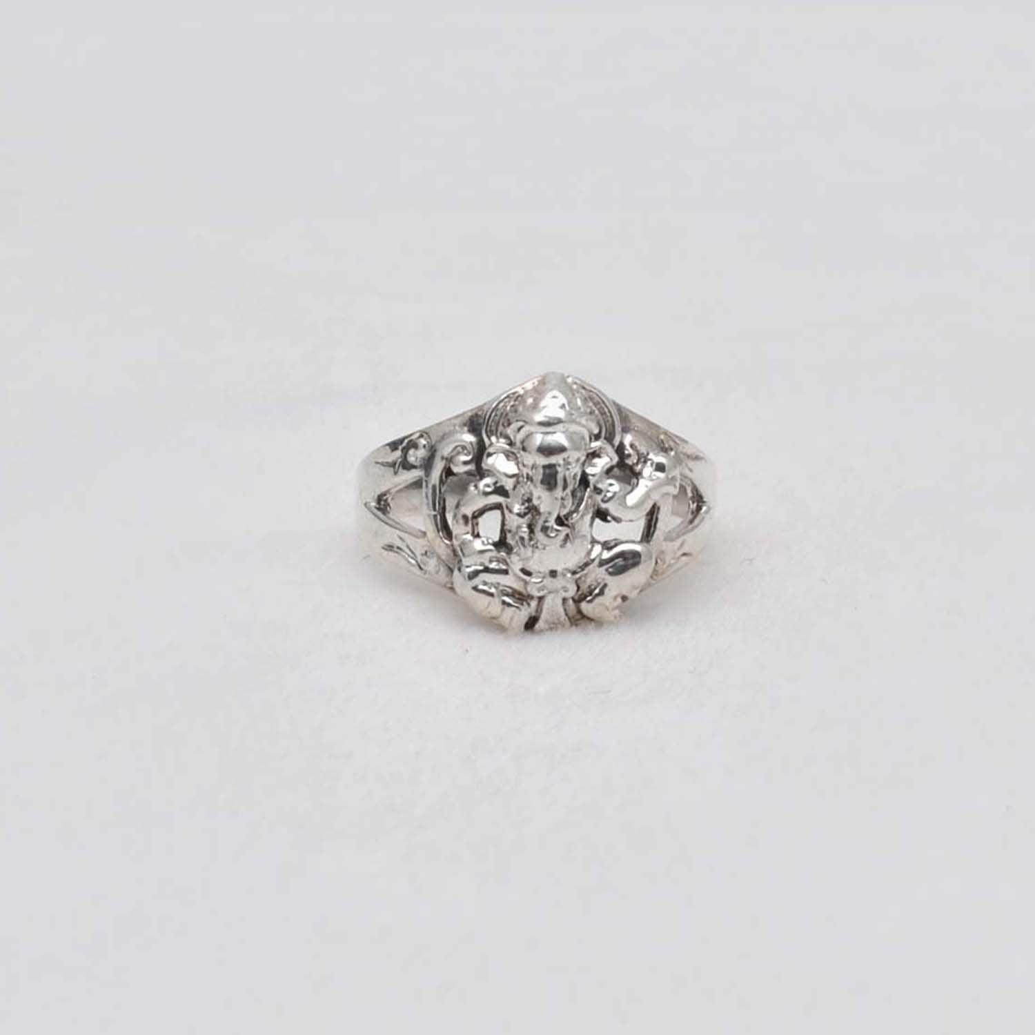 Religious Lord Ganesha Ring - SAR Gems