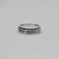 Spinner ring Sterling Silver Size 14 - SAR Gems
