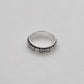 Spinner ring Sterling Silver Size 14 - SAR Gems