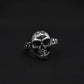 Silver Skull Ring Size 10 Halloween Jewelry - SAR Gems