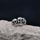 Cluster Skull Silver Ring Size 9 - SAR Gems