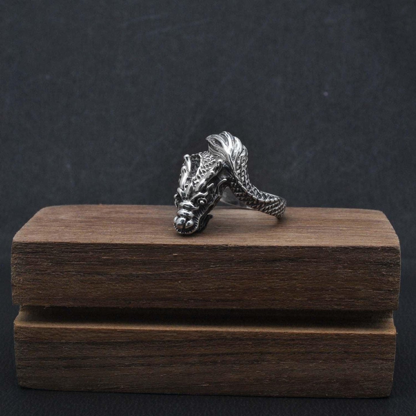 Sterling Silver Dragon Ring Size 9 Dragon Lovers! - SAR Gems