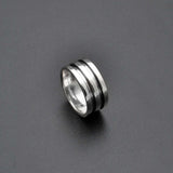 Oxidized Sterling Silver Ring Band Size 6 - SAR Gems
