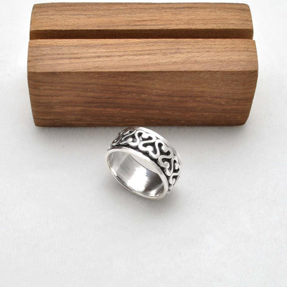 Fidget Tribal Band Spinner Ring Size 11 - SAR Gems