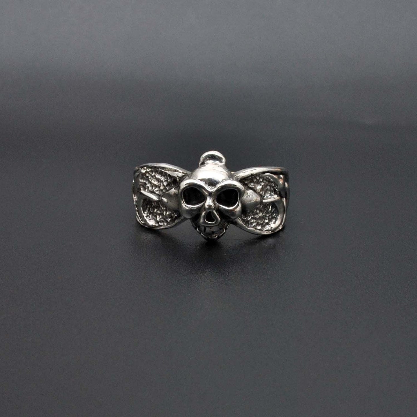 Halloween Sterling Silver Skull Ring Size 11 - SAR Gems