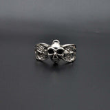 Halloween Sterling Silver Skull Ring Size 11 - SAR Gems