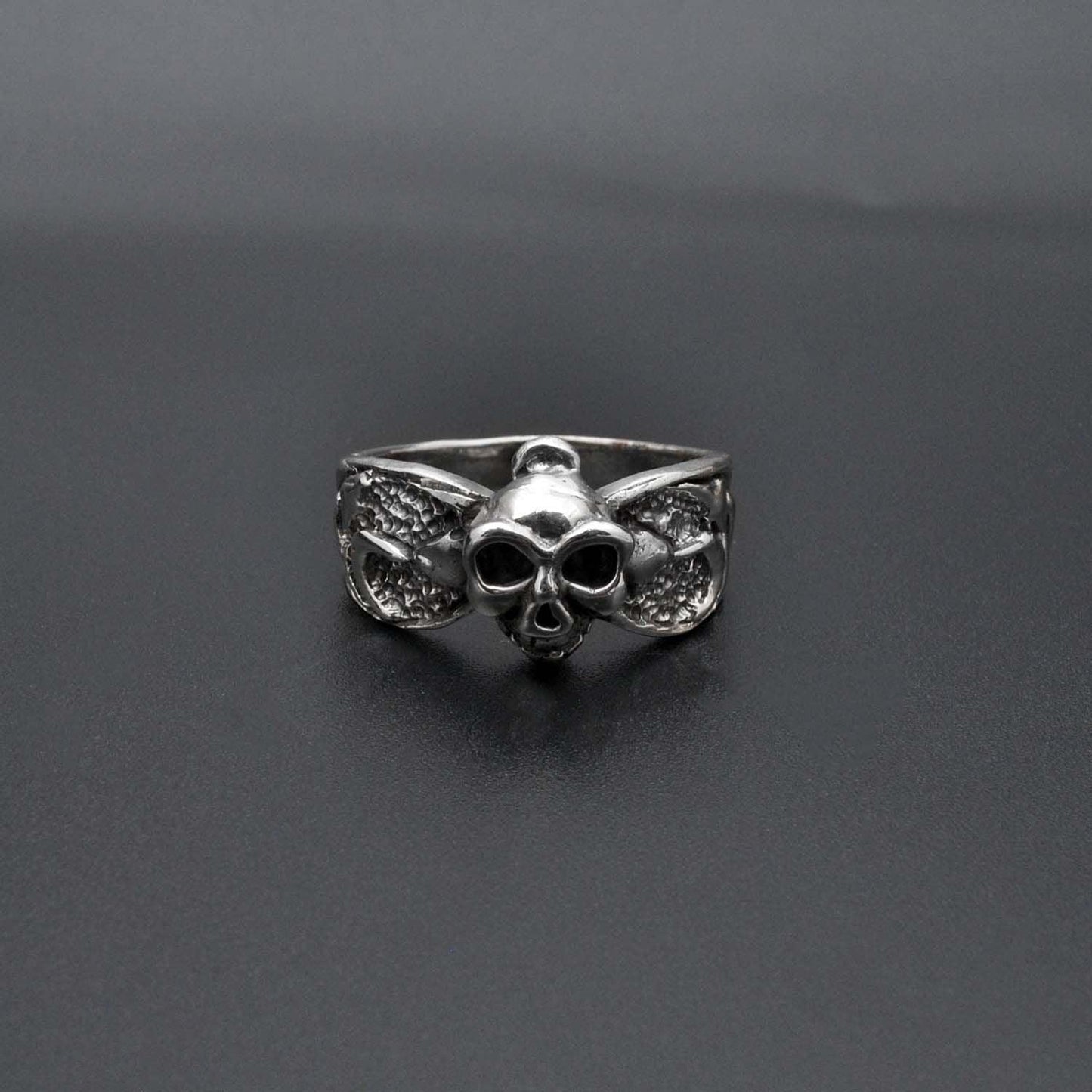 Halloween Sterling Silver Skull Ring Size 11 - SAR Gems