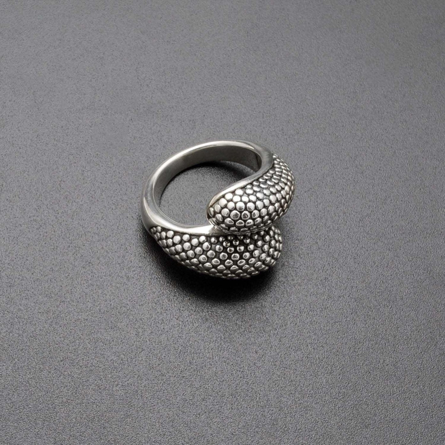 Sterling Silver Bypass Ring Size 8 - SAR Gems