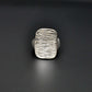 Sterling silver chunky textured ring - SAR Gems