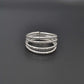 Sterling Silver Stackable Hammered Ring Size 9 - SAR Gems